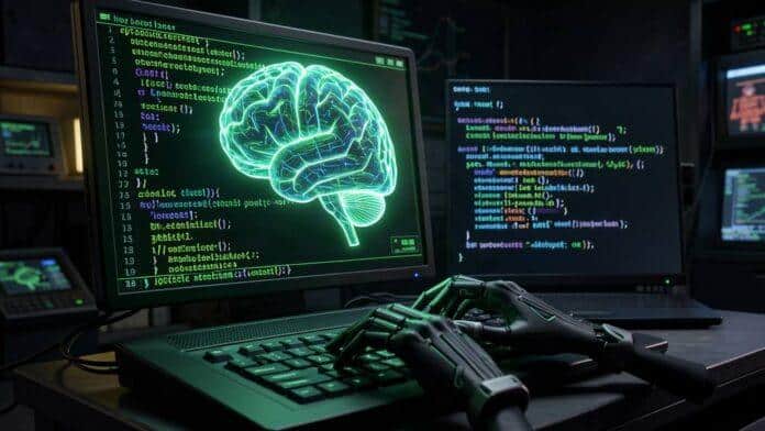AI learning to hack via a code terminal